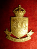 MM217 - 75th Lunenburg Regiment Officer's Gilt Collar Badge